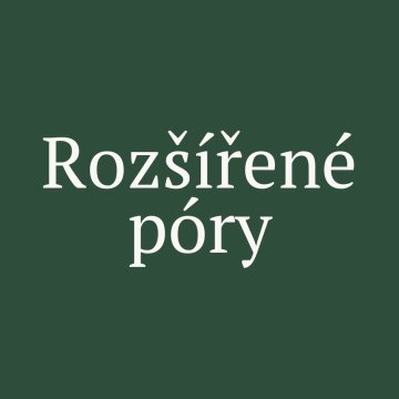 Rozšířené póry - Barva - Purifying